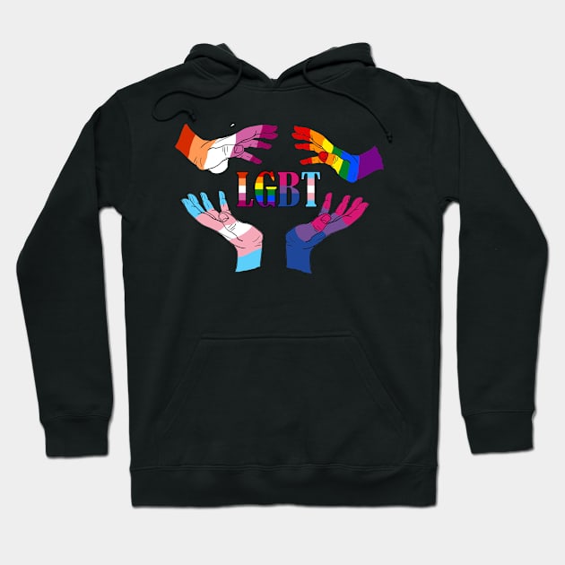 Lgbt pride Hoodie by Dianeursusla Clothes